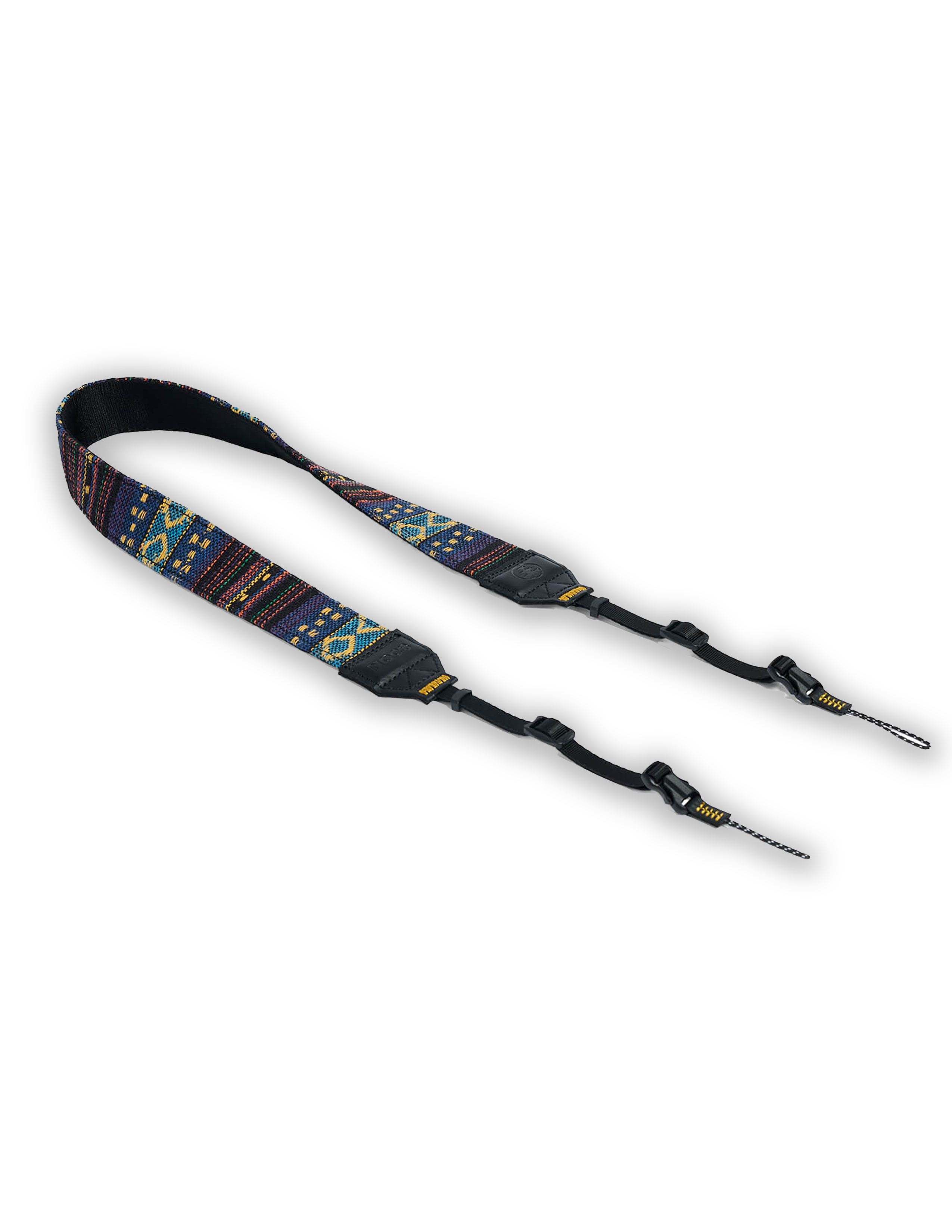 Woven Tapestry Neck Strap - Midnight