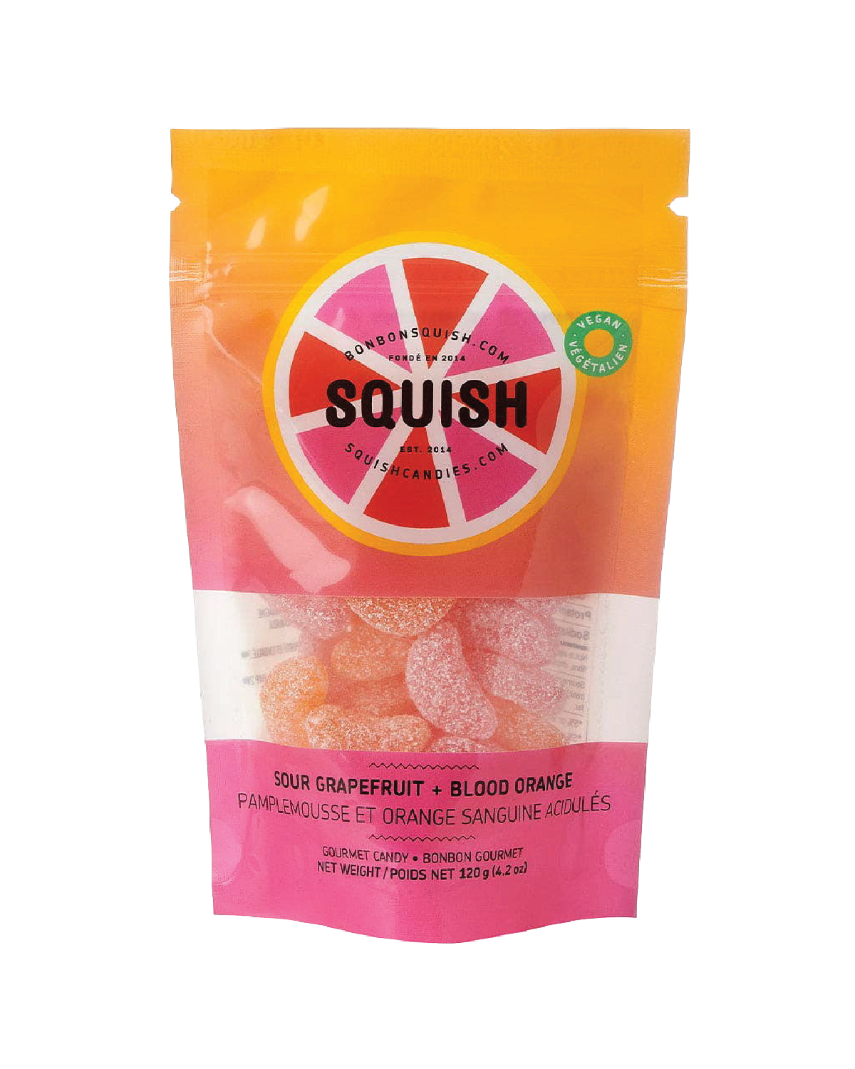 Vegan Sour Grapefruit Blood Orange