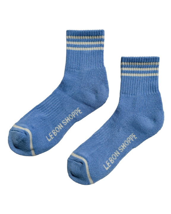 Girlfriend Socks Parisian Blue