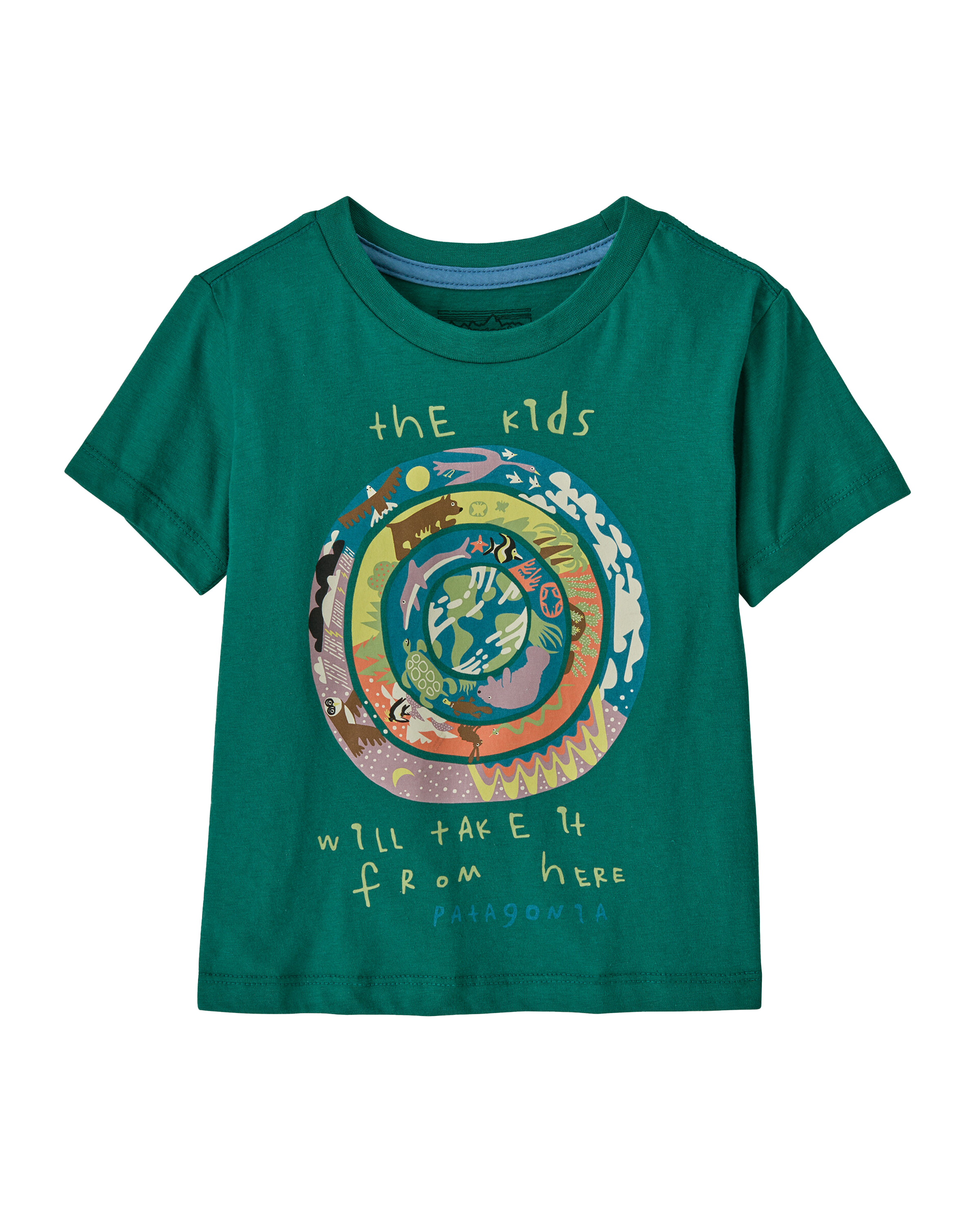 Baby Graphic T-Shirt Kids Planet: Gem Green