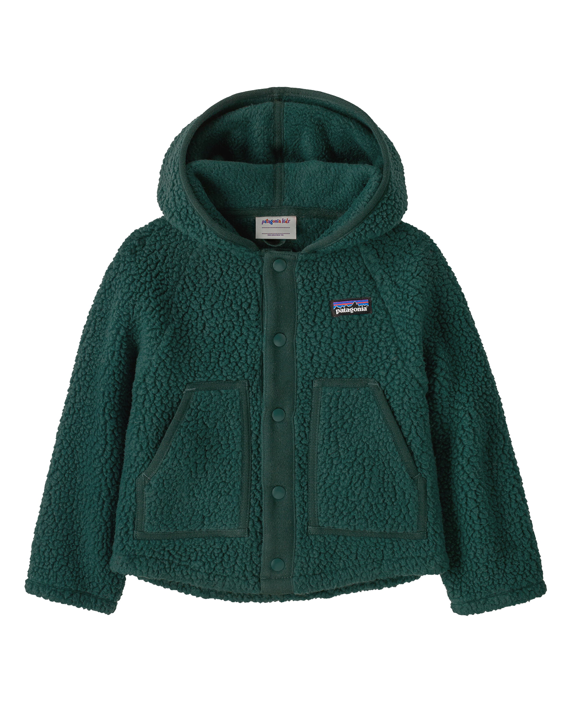 Baby Retro Pile Jacket Cascade Green