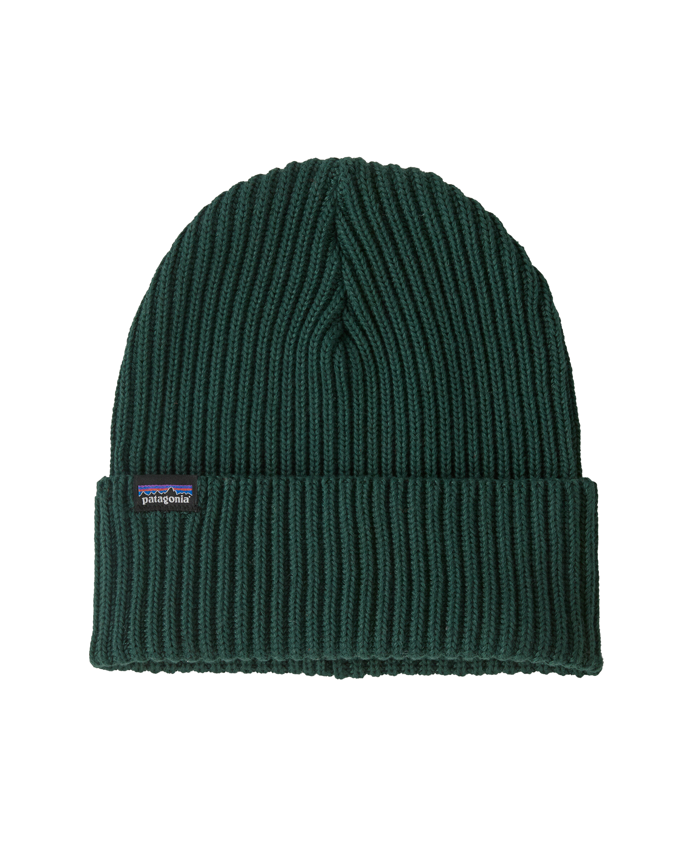 Fishermans Rolled Beanie Cascade Green