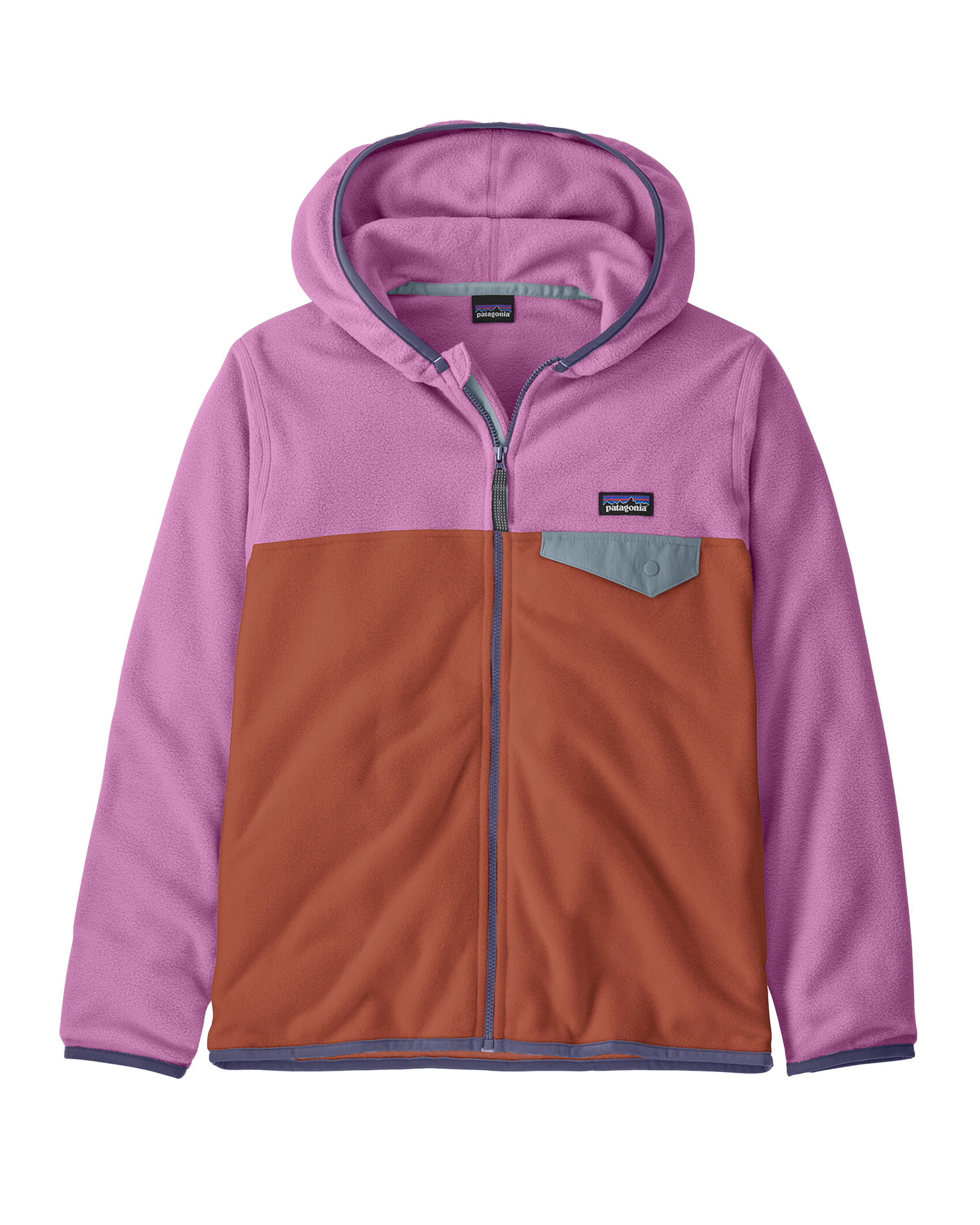 Kid's Micro D Snap-T Jacket Potters Red
