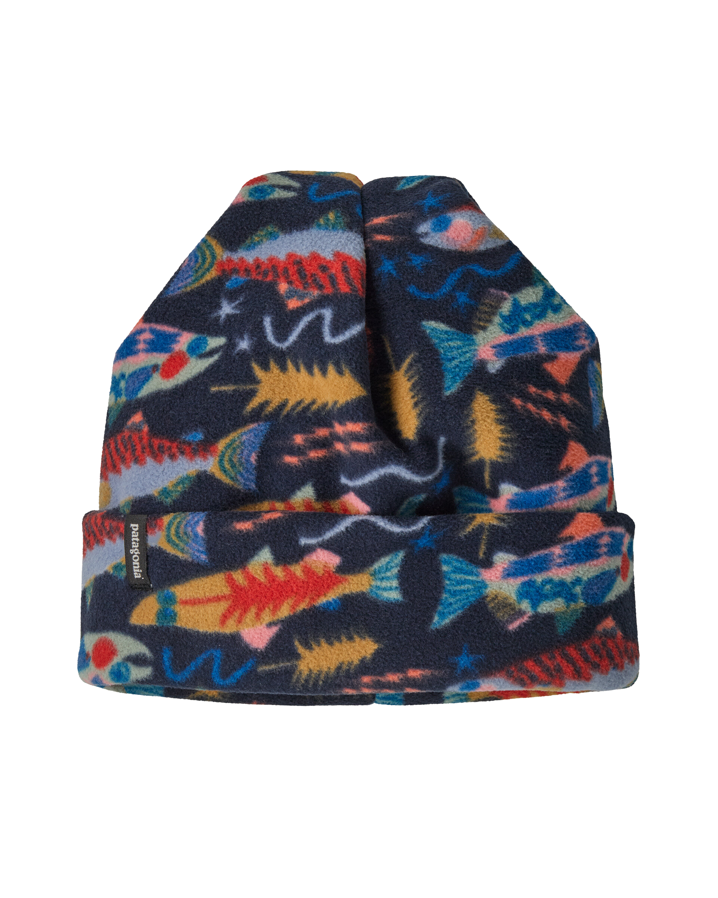 Micro D Beanie Salmon Energy: New Navy