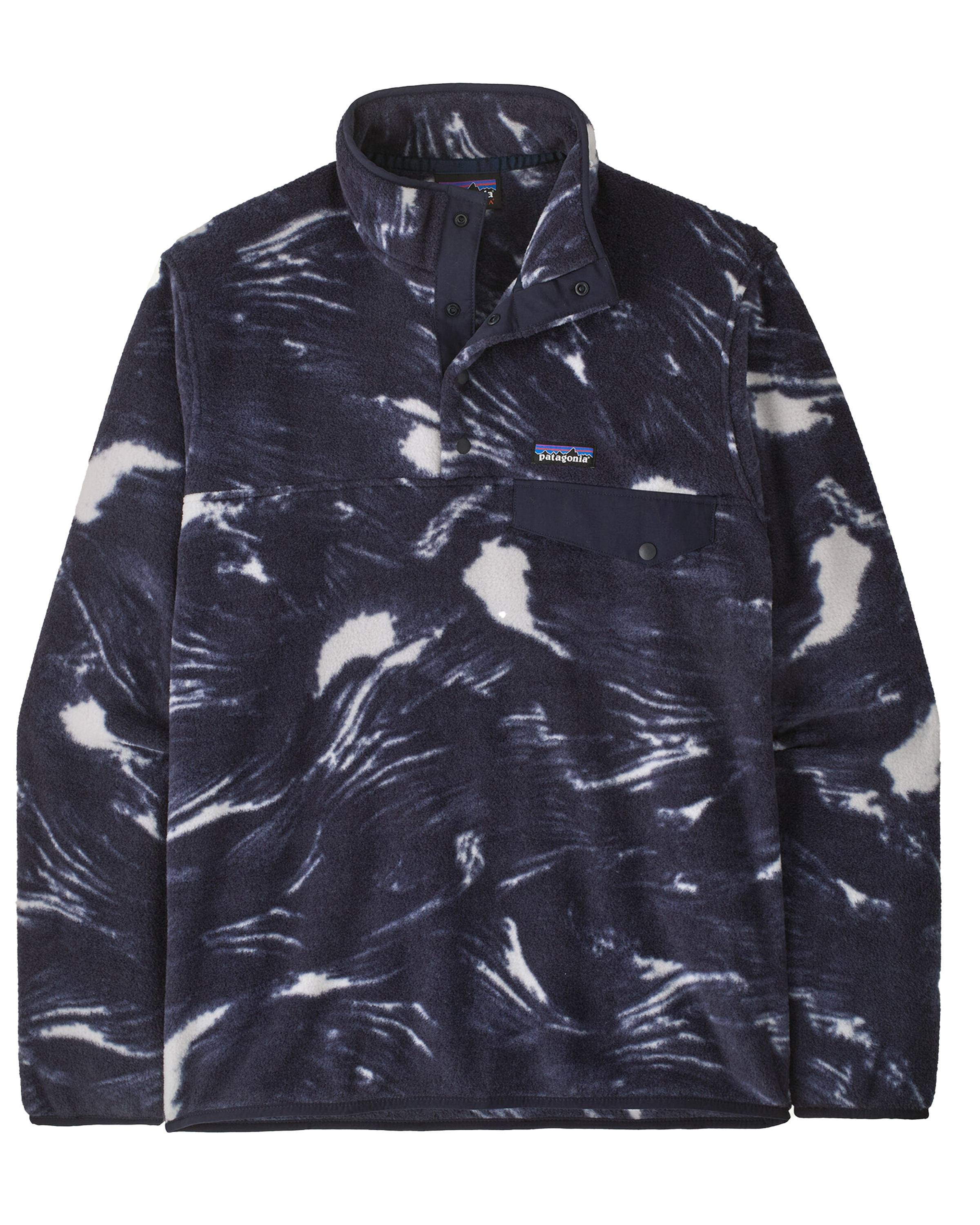 Men's Lightweight Synchilla Snap-T Pullover - Polar Breeze: Sunken Blue