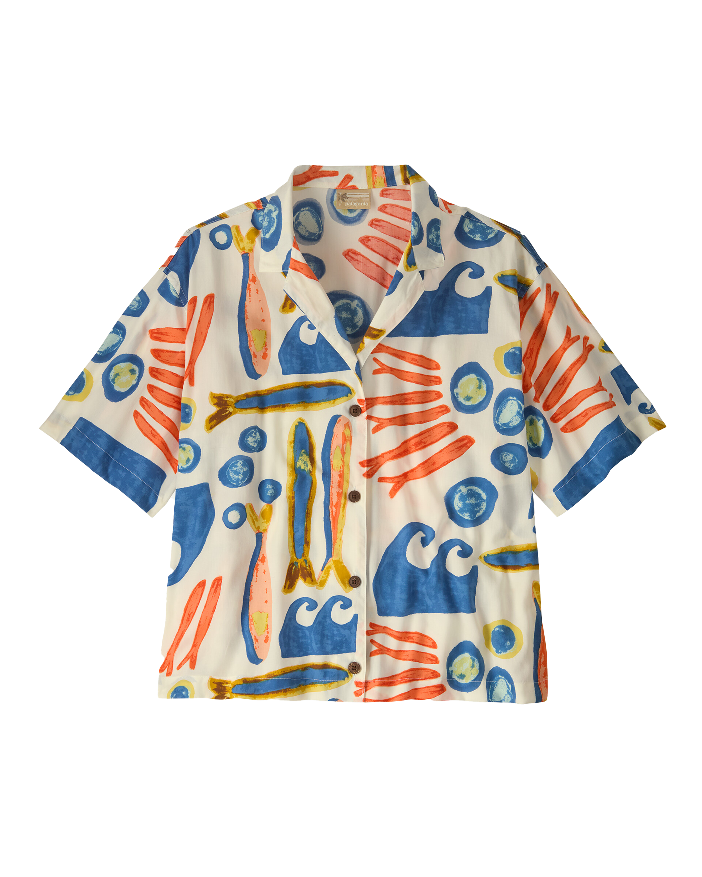 Women's Tidal Threads Shirt Sardines: Natural