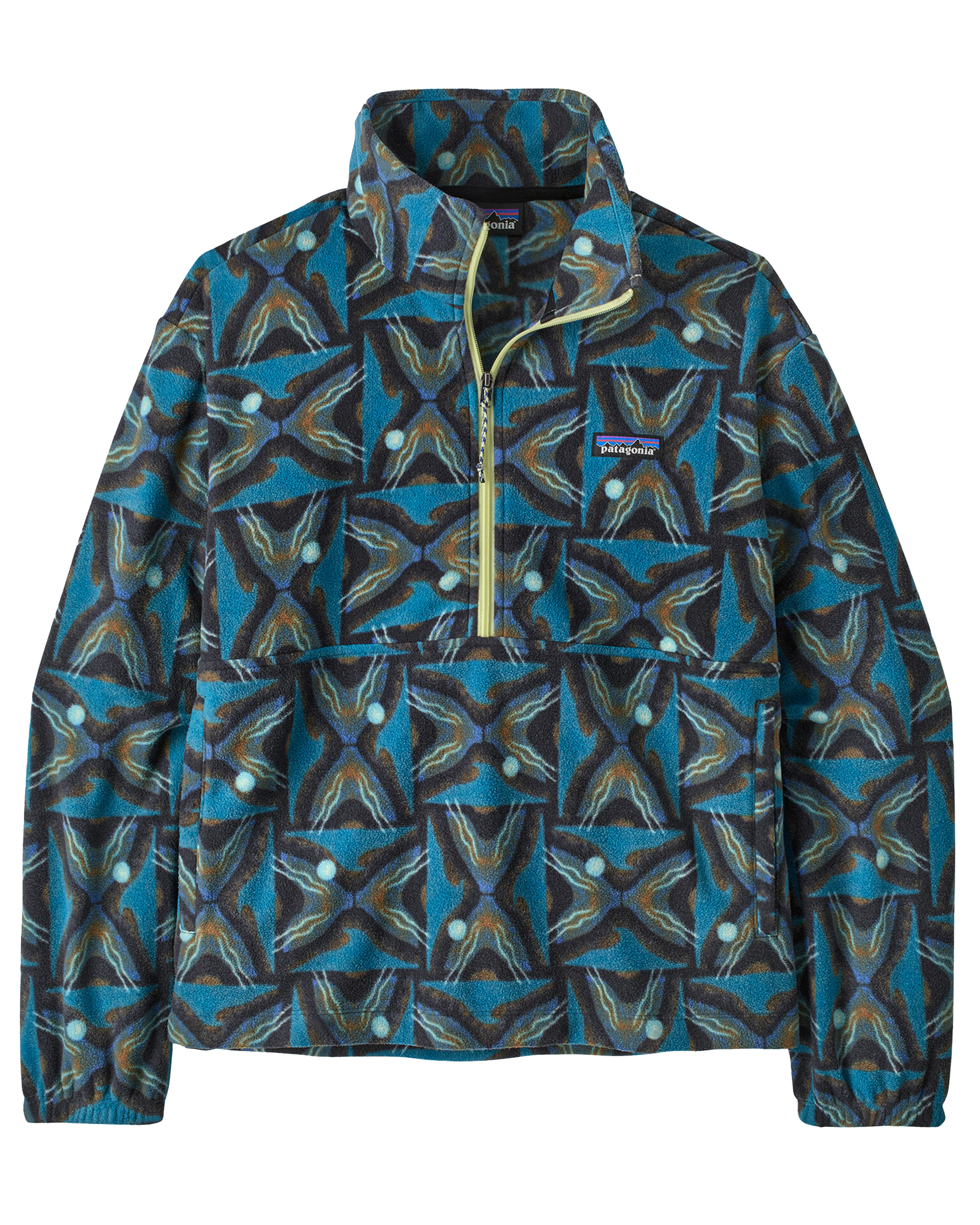 Women's Micro D 1/2 Zip Fleece Pullover - Deep Freeze: Black