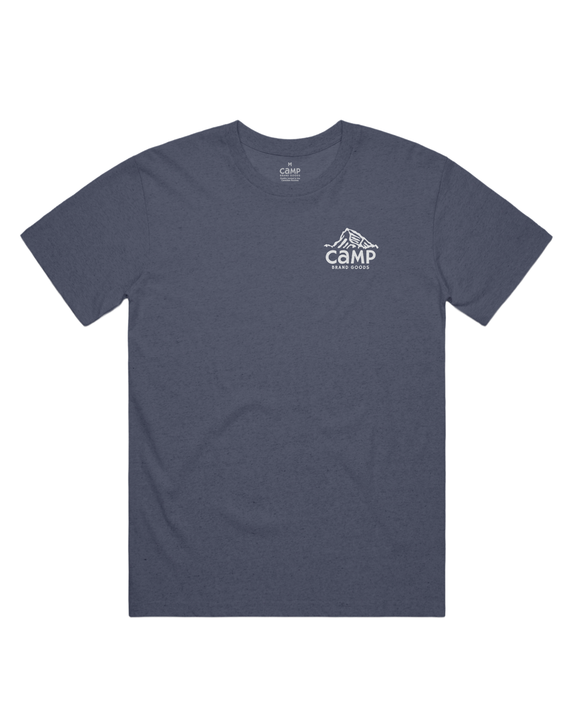 Peak Logo T-Shirt - Heather Navy