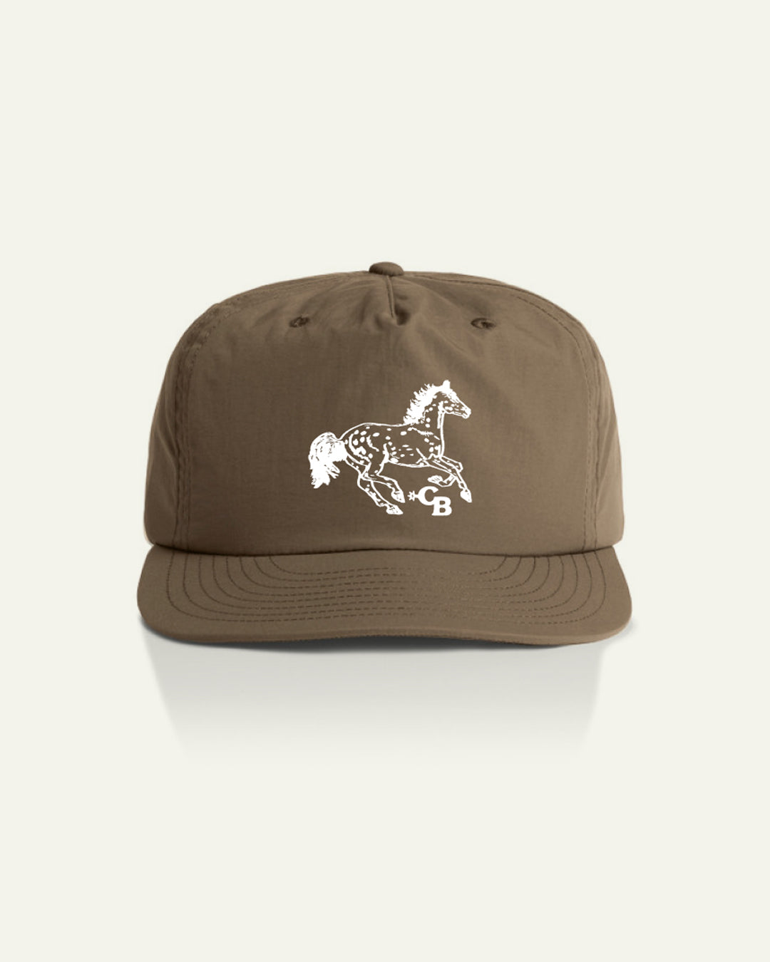 Pinto Nylon Camp Hat - Walnut