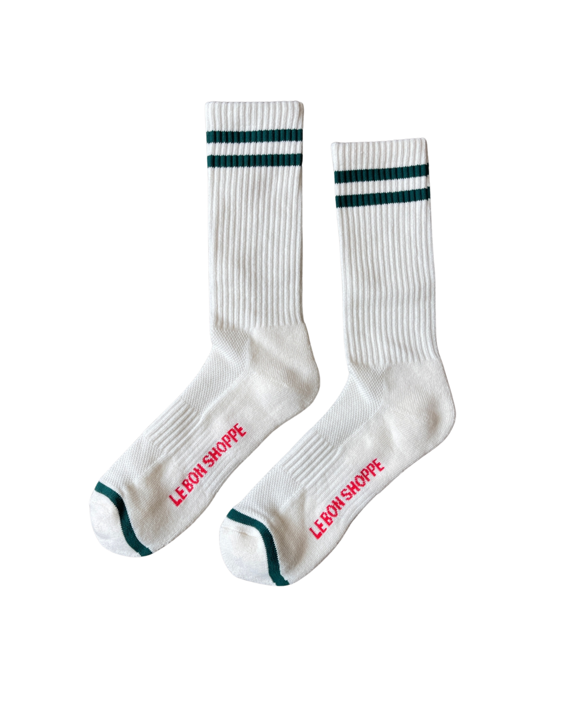 Extended Boyfriend Socks Parchment