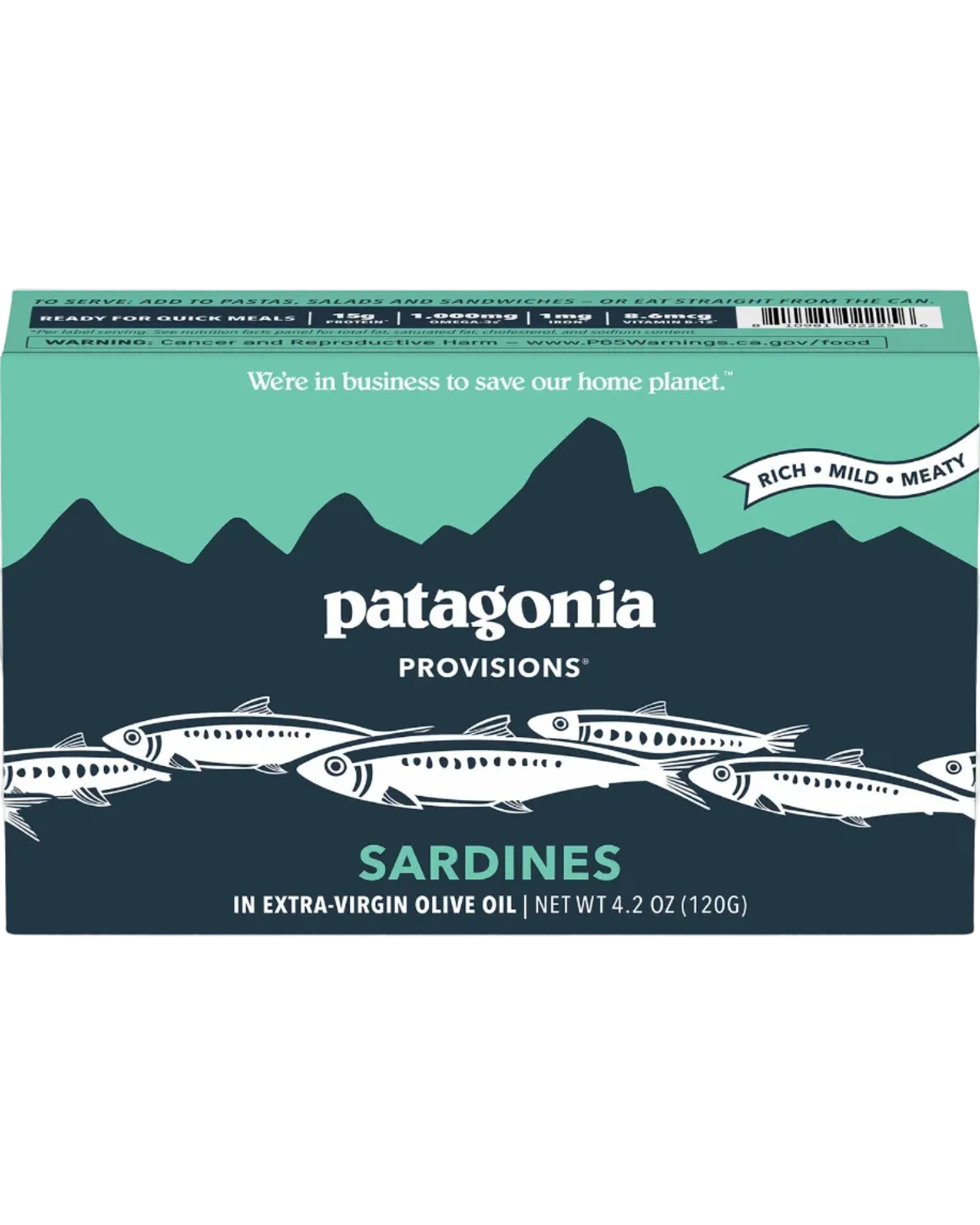 Sardines in Extra Virgin Olive Oil