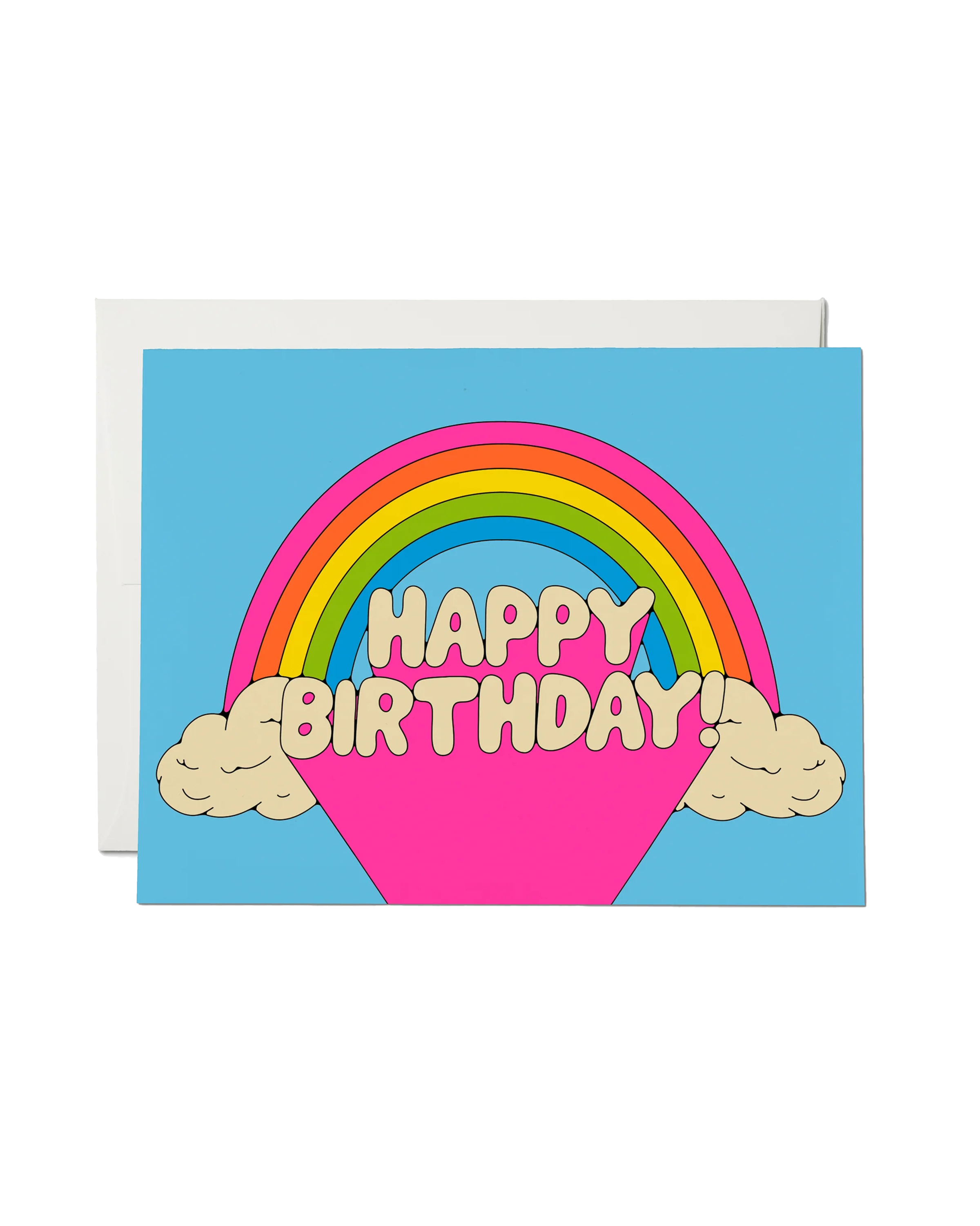 All Over Rainbows Birthday Card