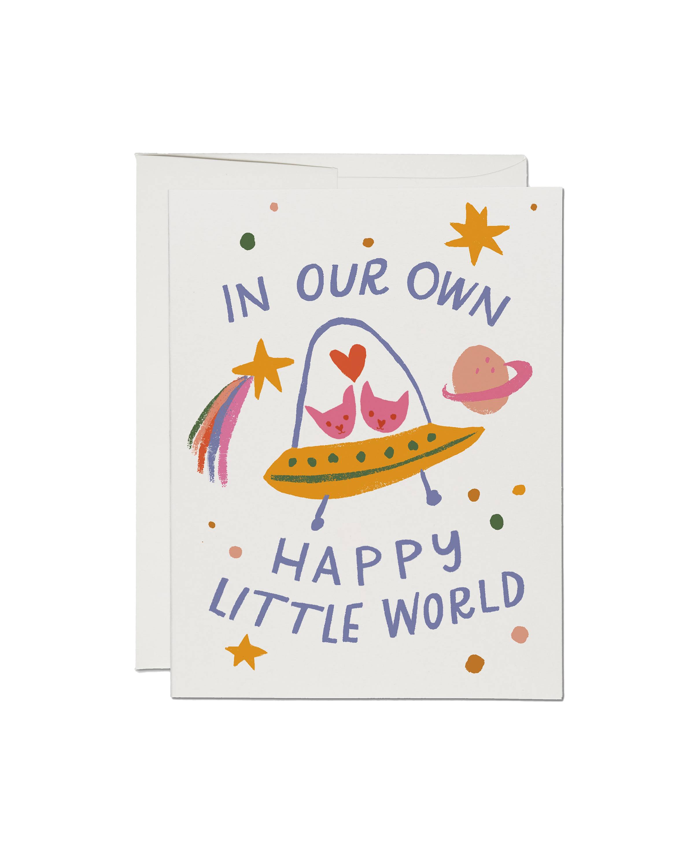 Happy Little World Card