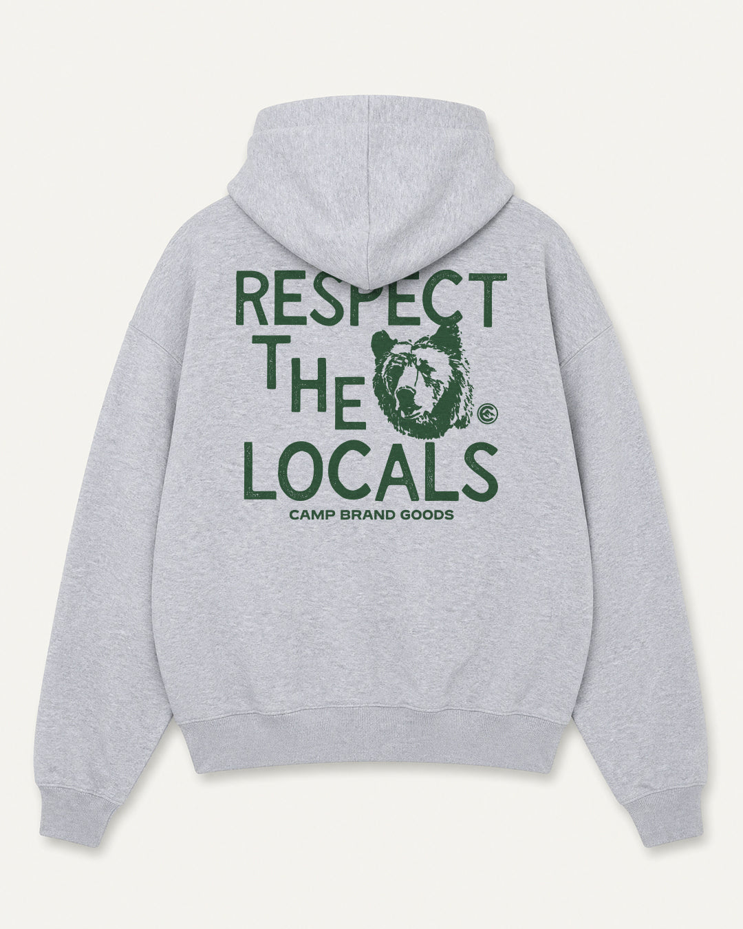 Respect Vintage Hoodie - Heather Grey