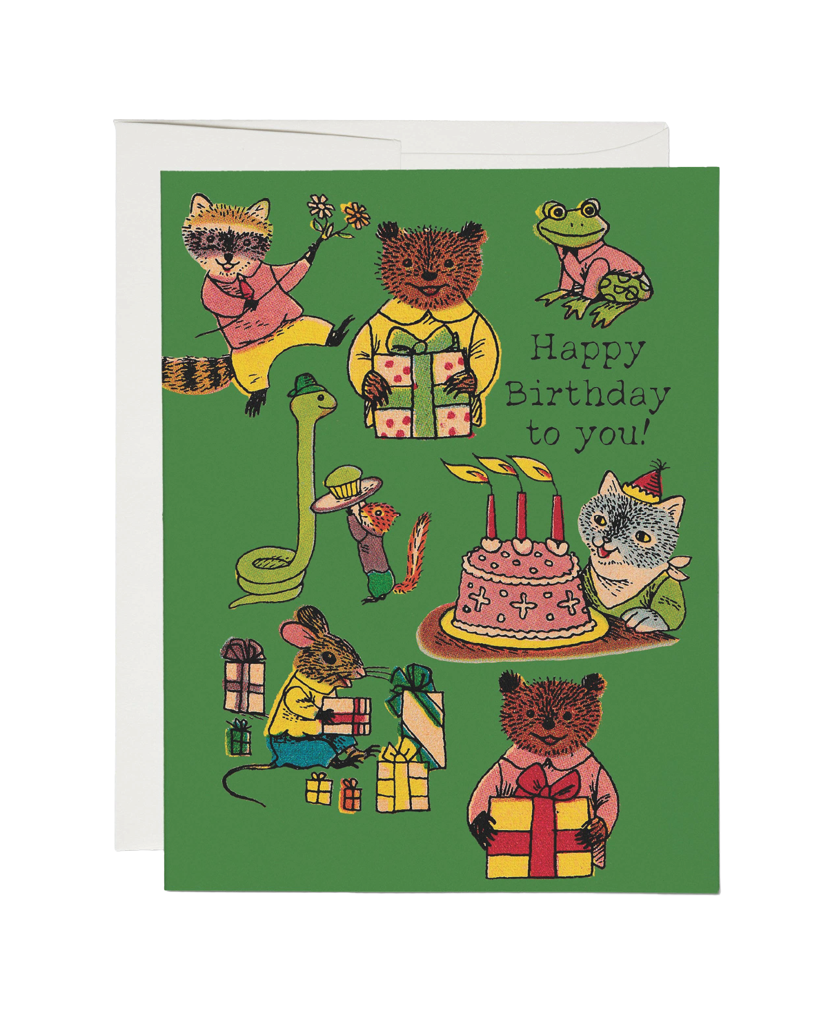 Richard Scarry Critter Wishes Card
