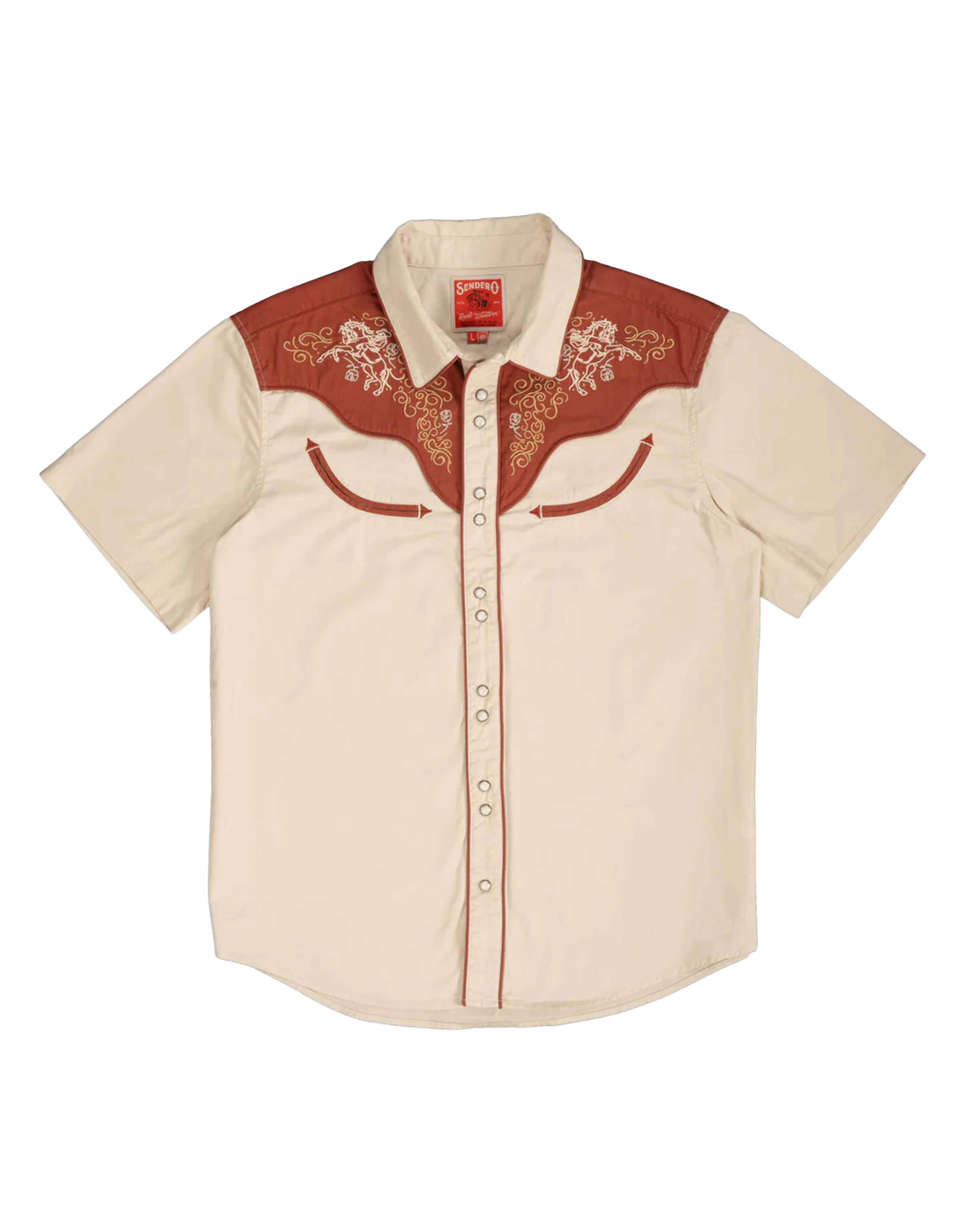 The Cody Western Shirt - Oat