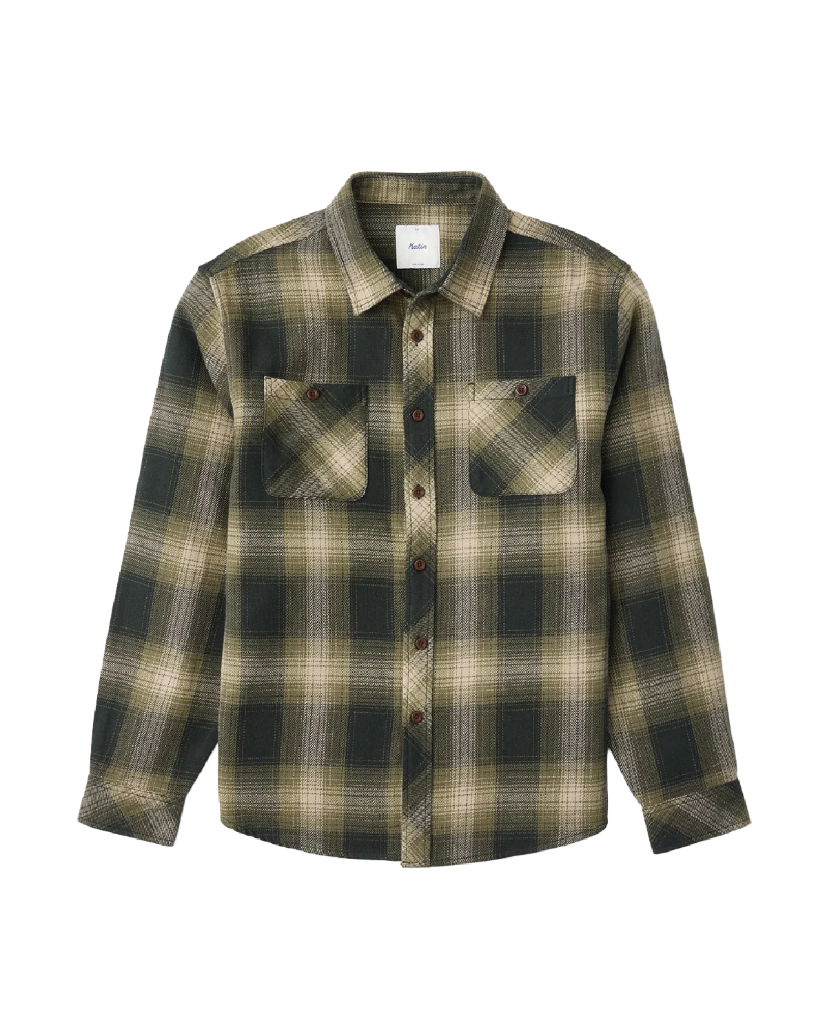Sierra Flannel - Dark Olive