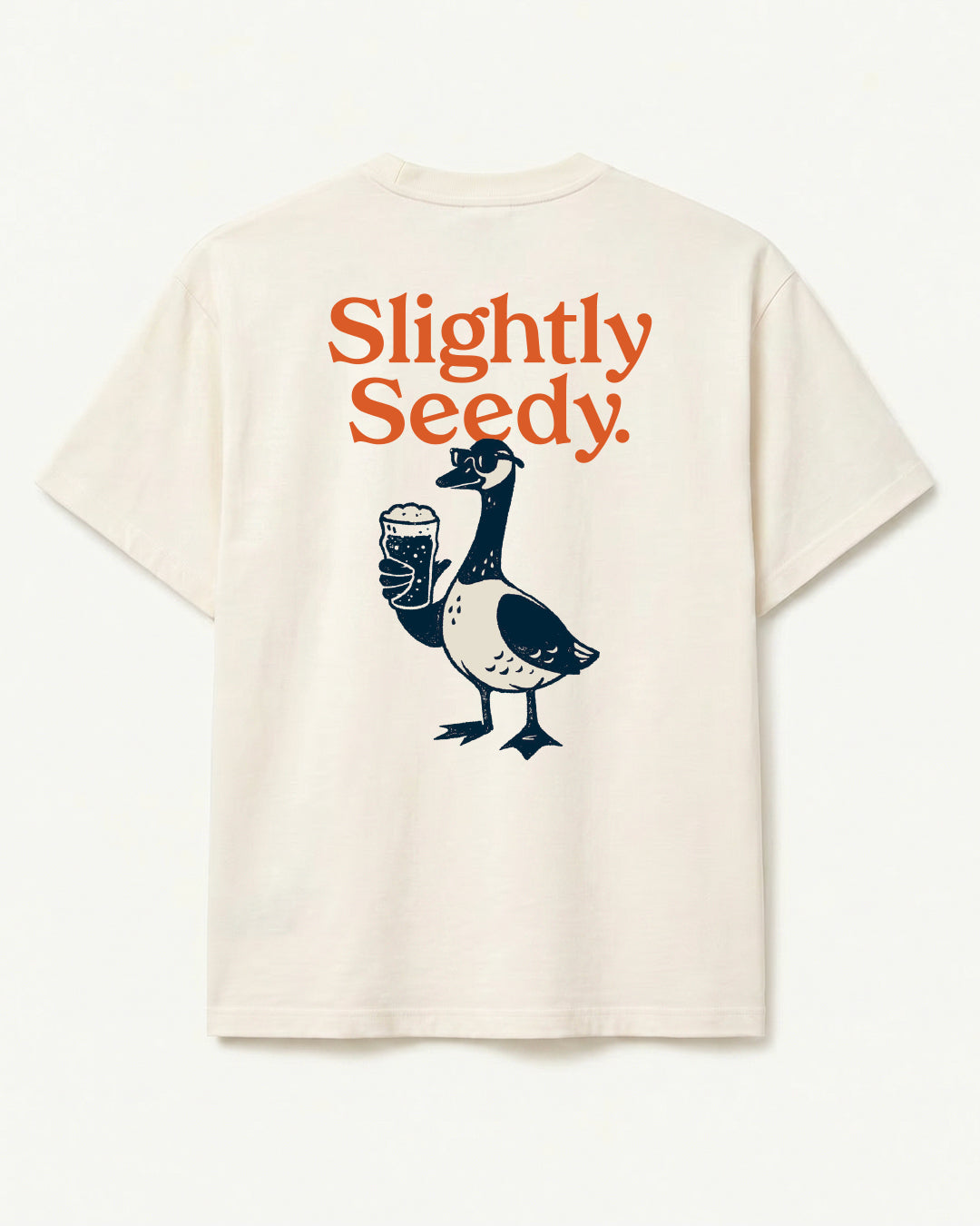 Slightly Seedy Vintage T-Shirt - Off White