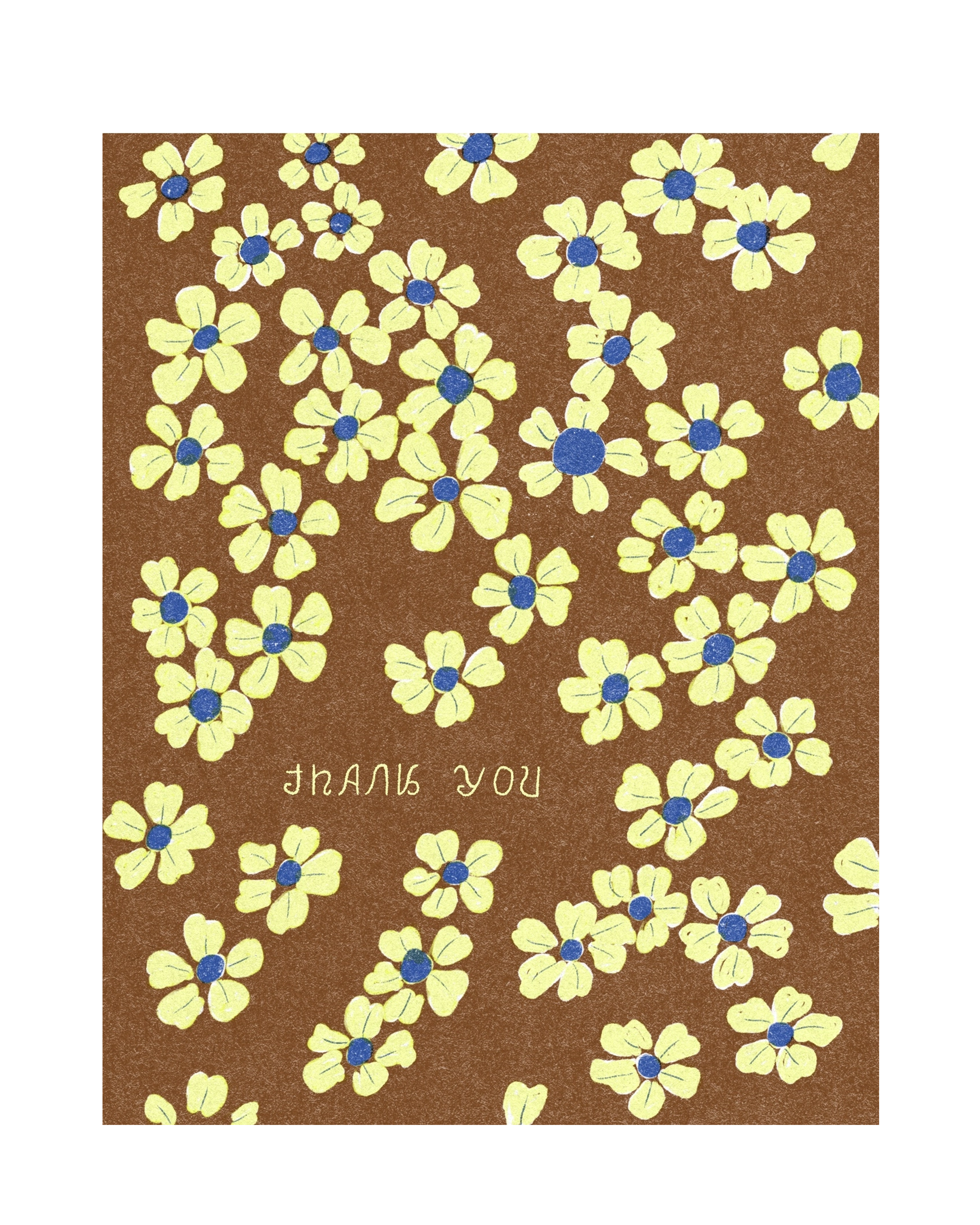 Thank You Flowers Card