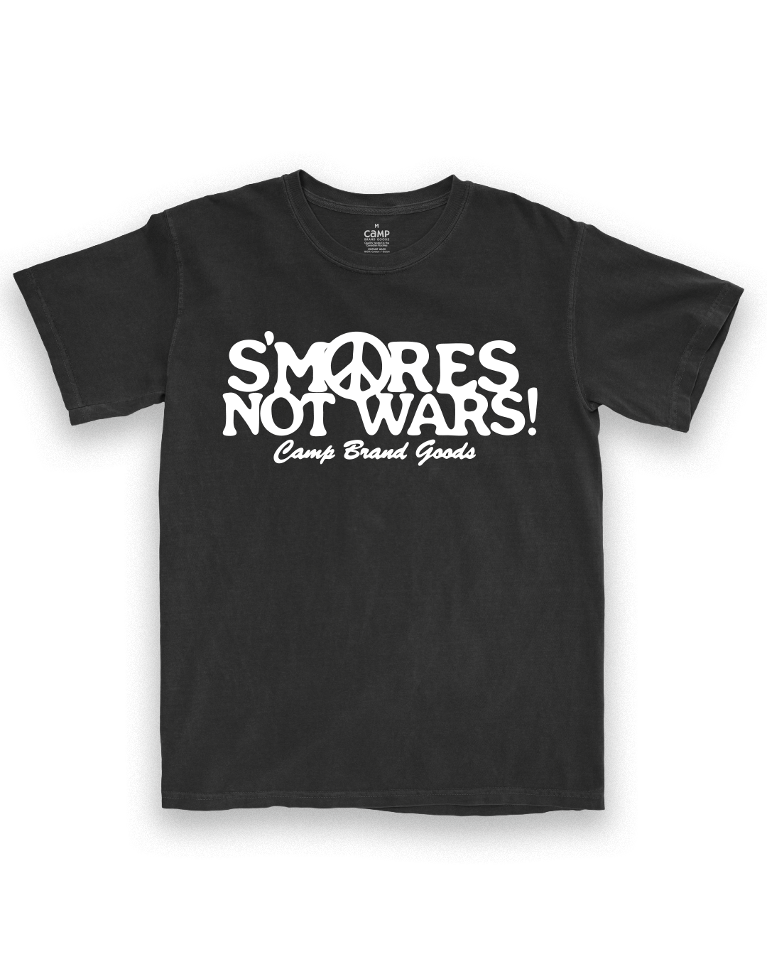 S'mores Not Wars Vintage Tee - Faded Black