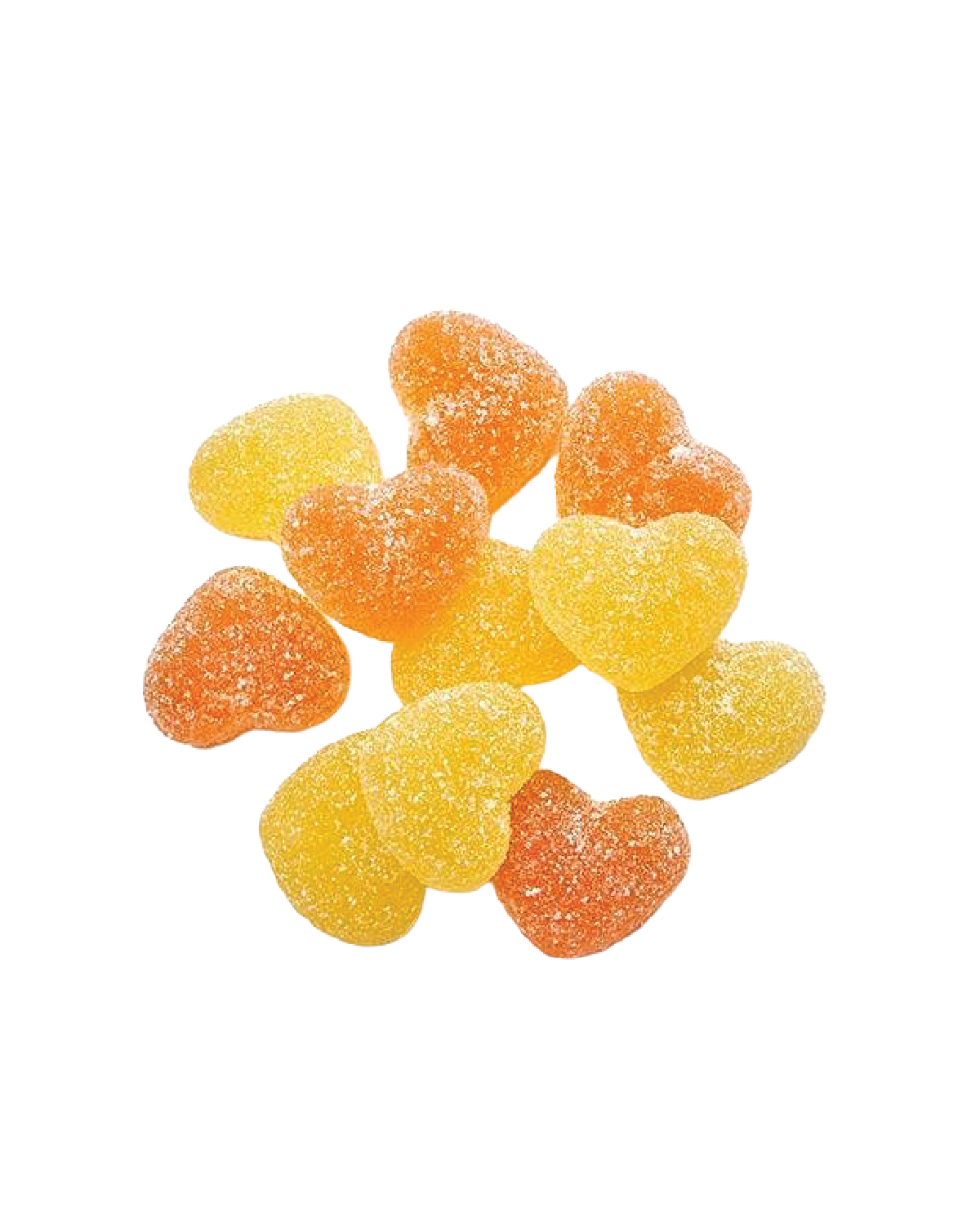 Vegan Sour Peach Hearts