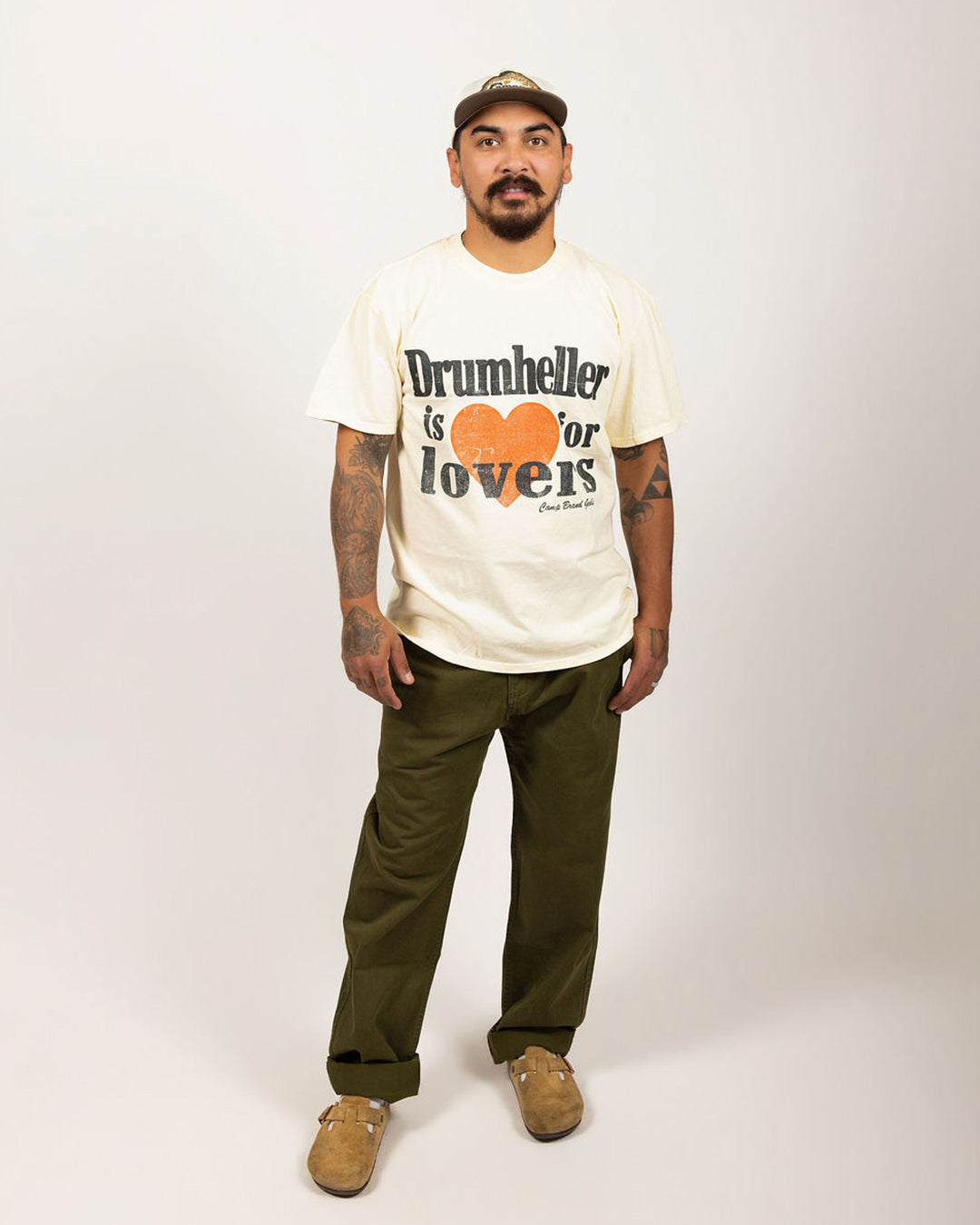 Drumheller Vintage T-Shirt - Off White