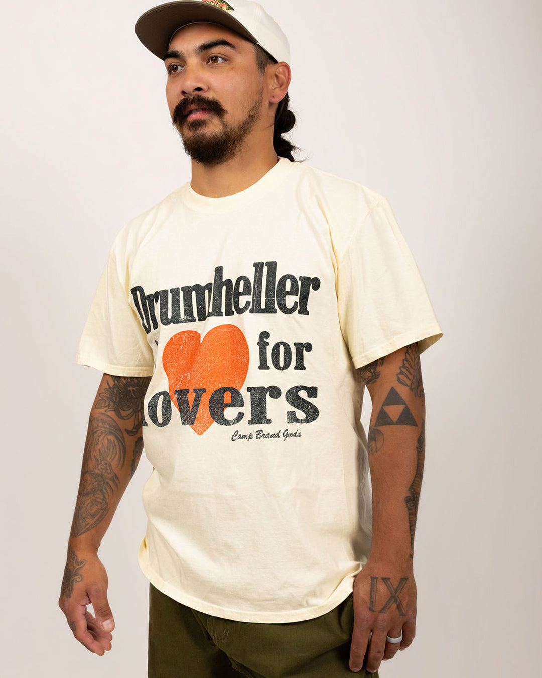 Drumheller Vintage T-Shirt - Off White