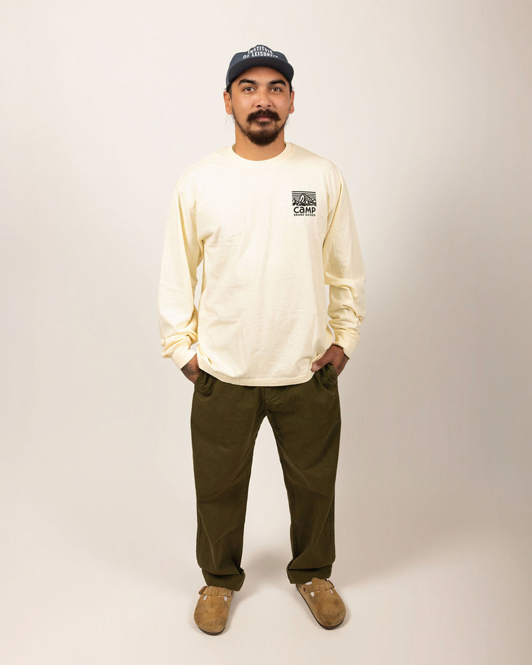 Heritage Logo Vintage Longsleeve - Off White
