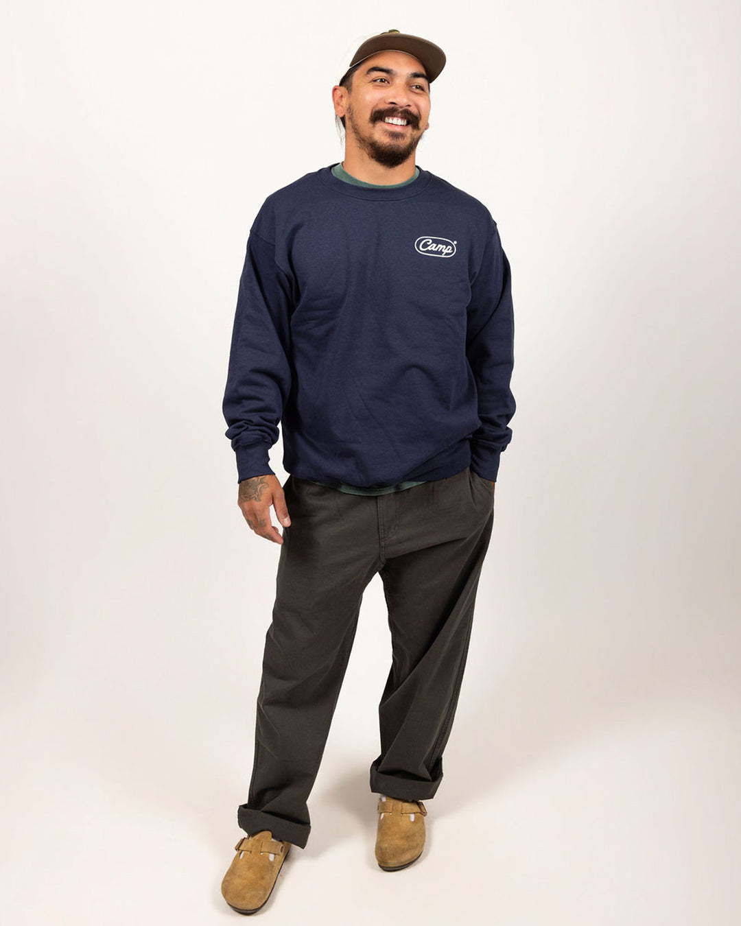 Motor Co. Everyday Crewneck - Midnight Blue