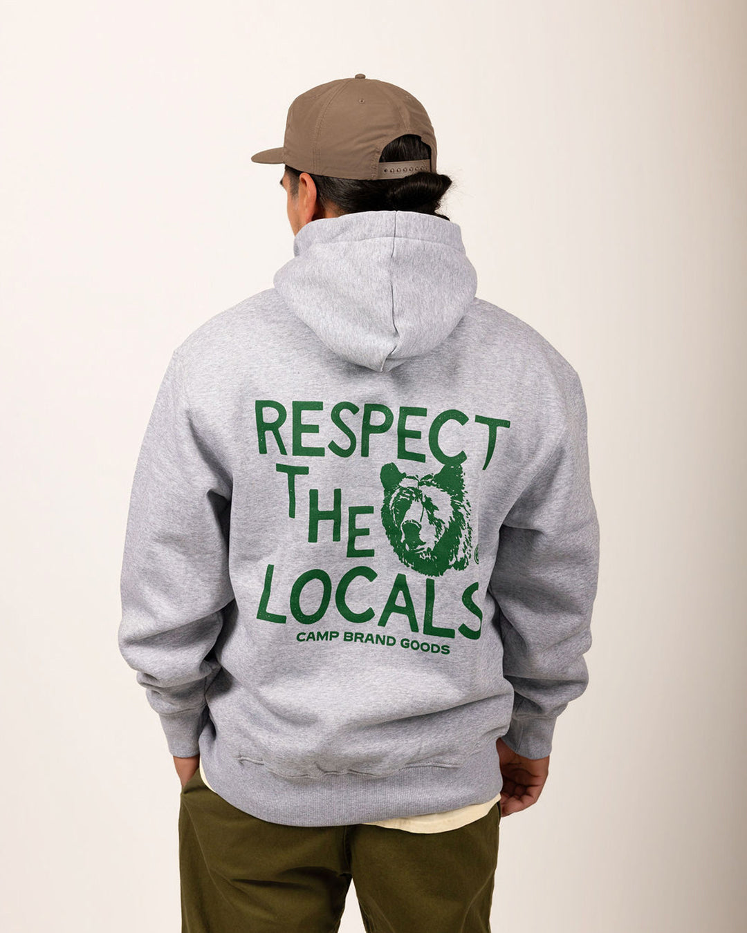 Respect Vintage Hoodie - Heather Grey