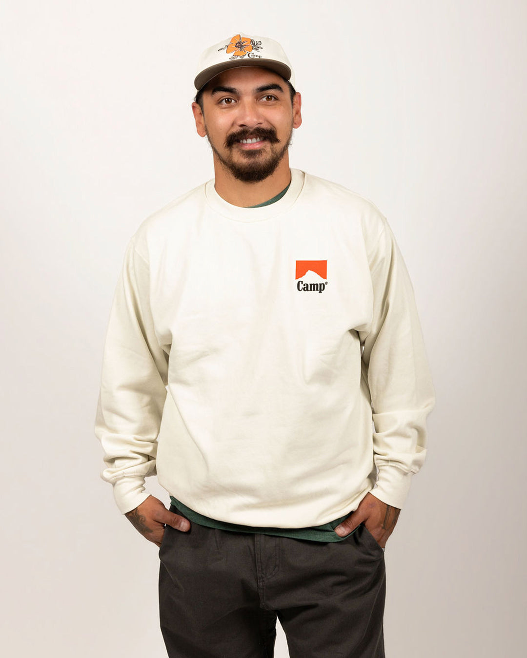 Smoke Season Everyday Crewneck - Bone
