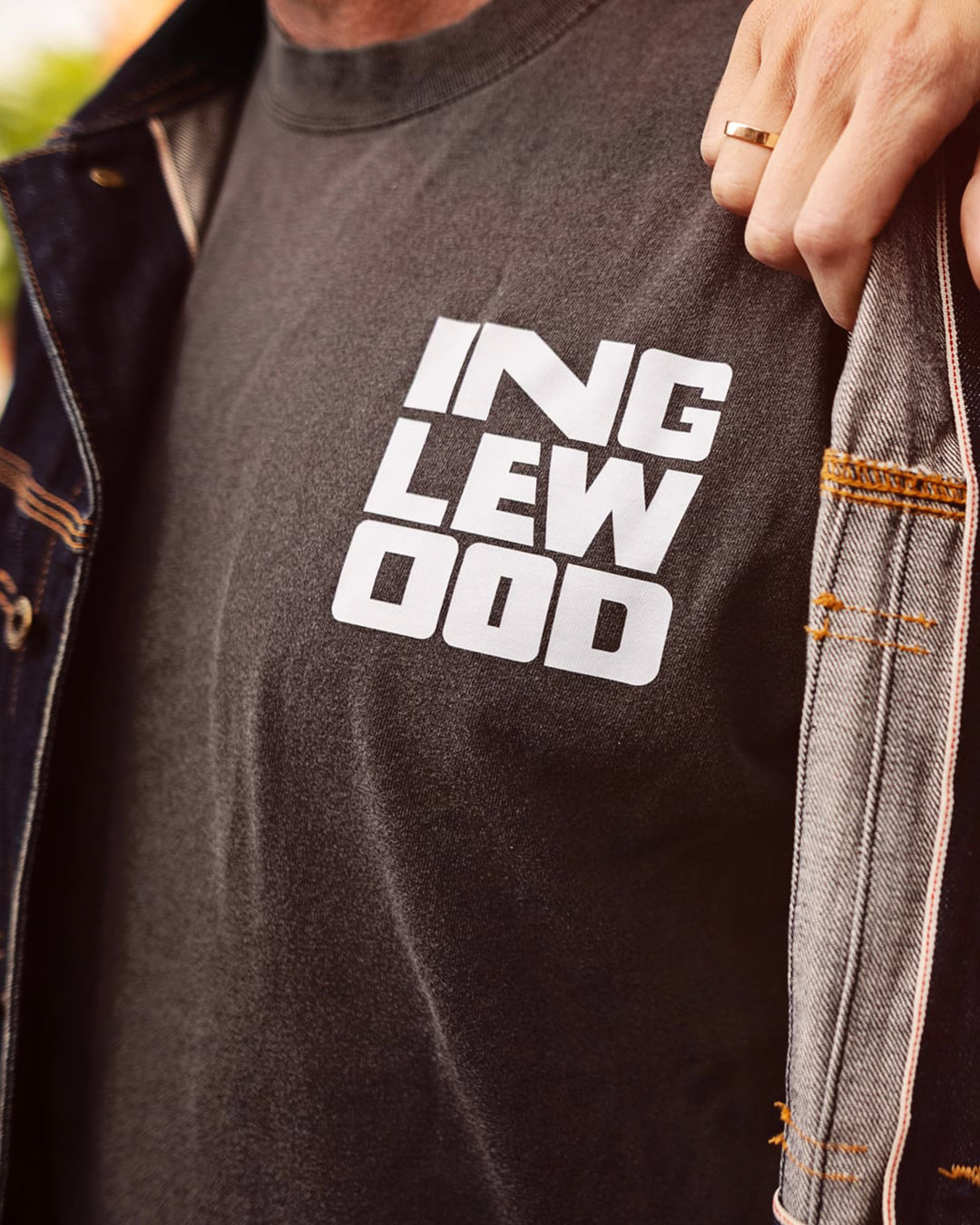 The Wood Vintage T-Shirt - Faded Black