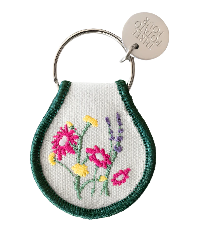 Patch Keychain - Bouquet