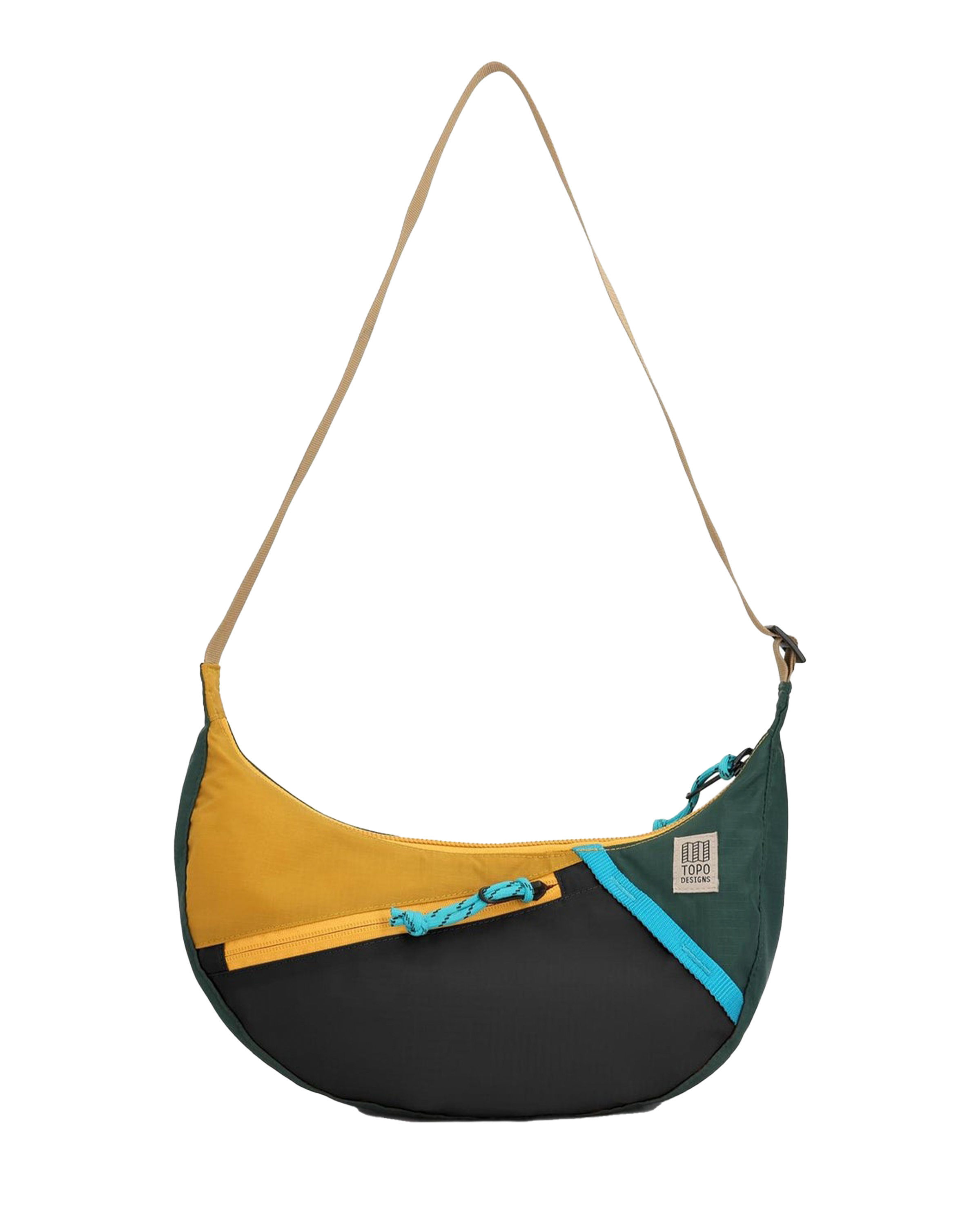 Moonlight Crossbody Bag - Mustard/Forest