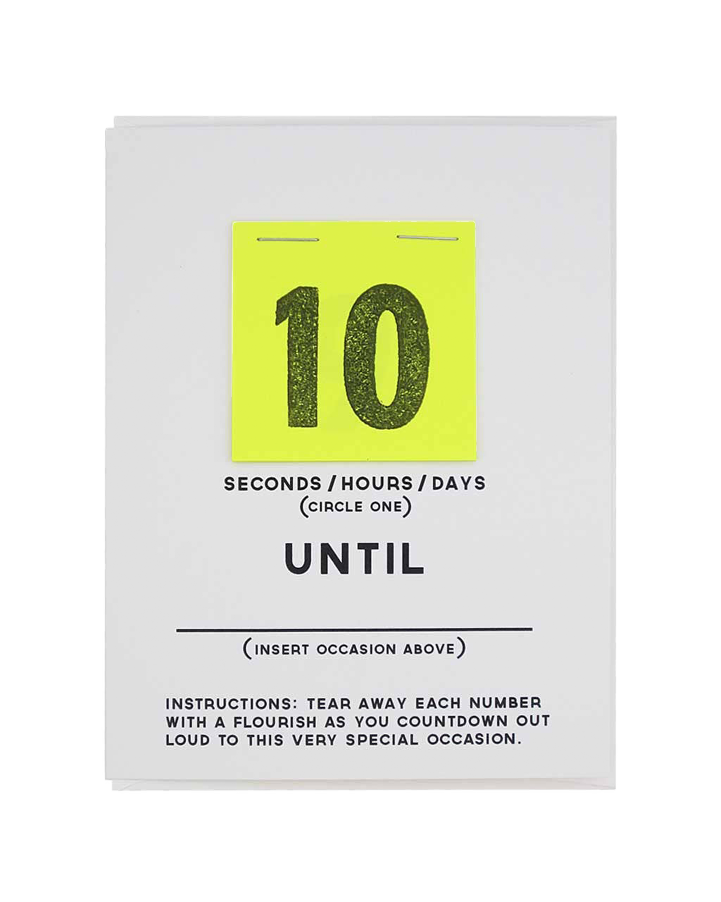 DIY Countdown