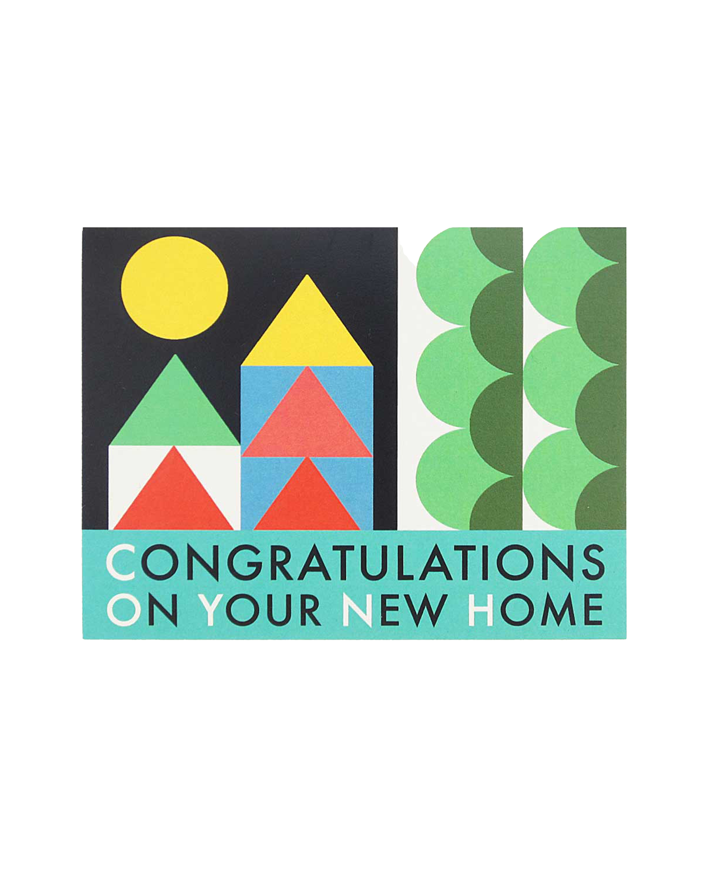 Geometric New Home Card
