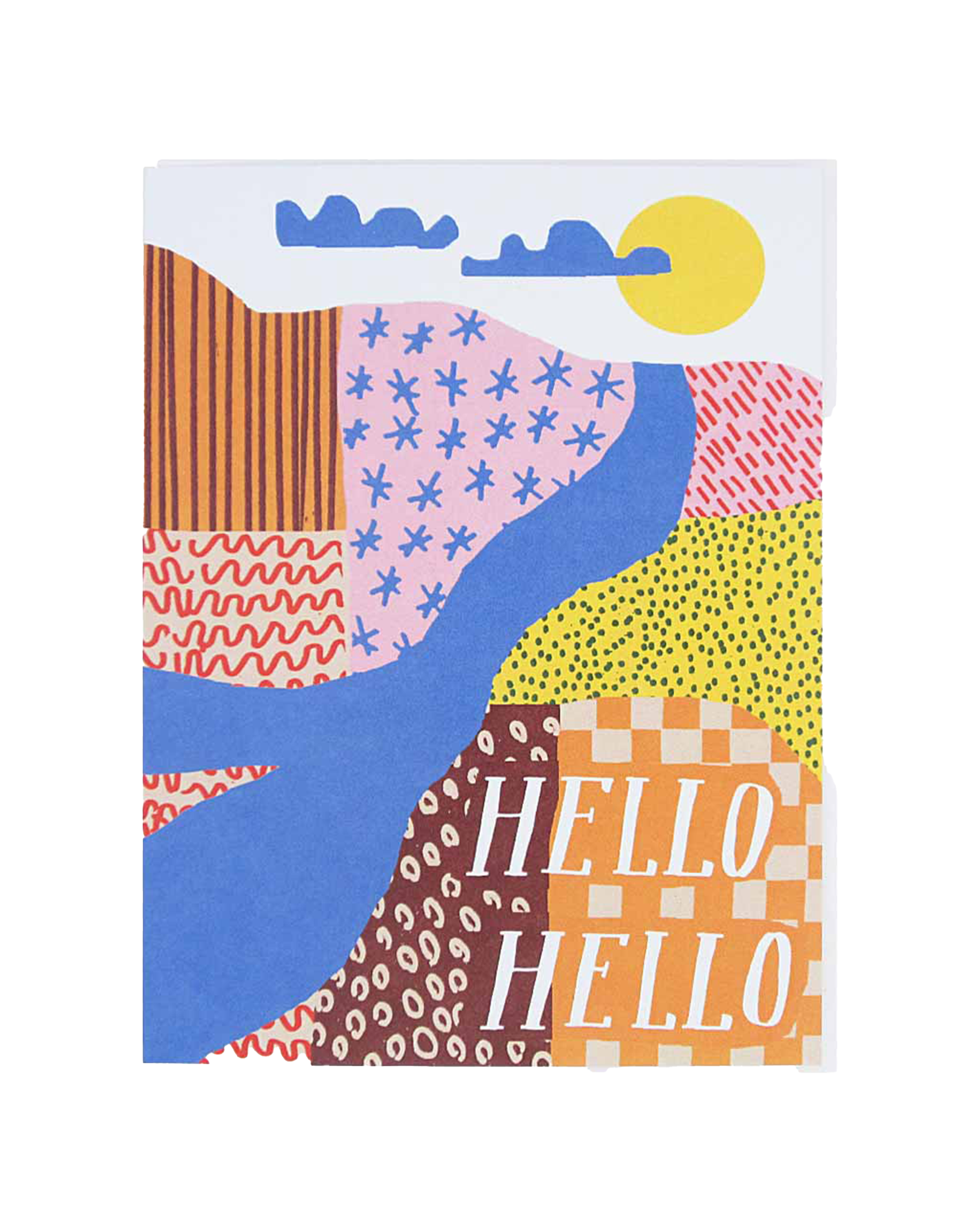 Hello Landscape Card