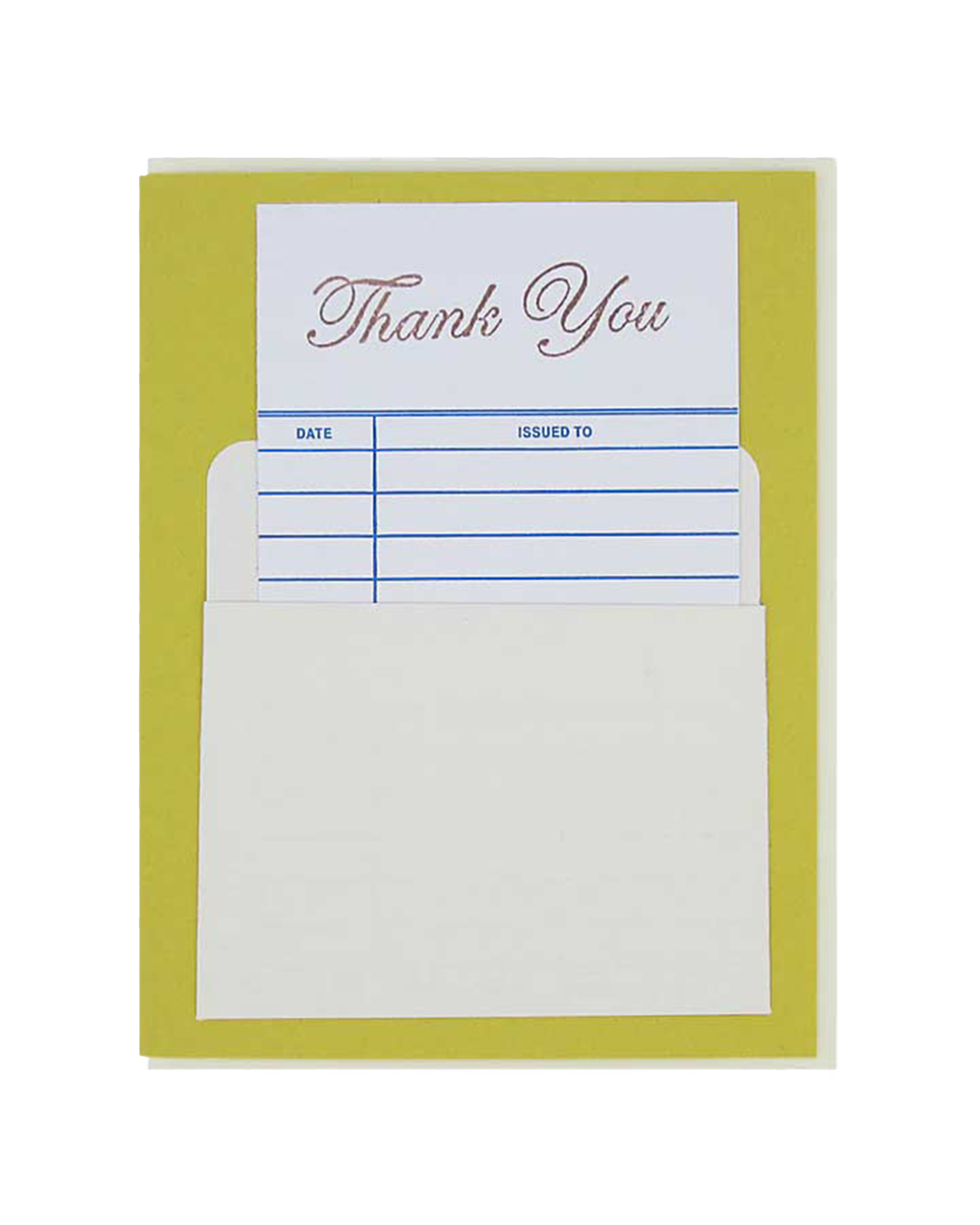 Library Thank You Card
