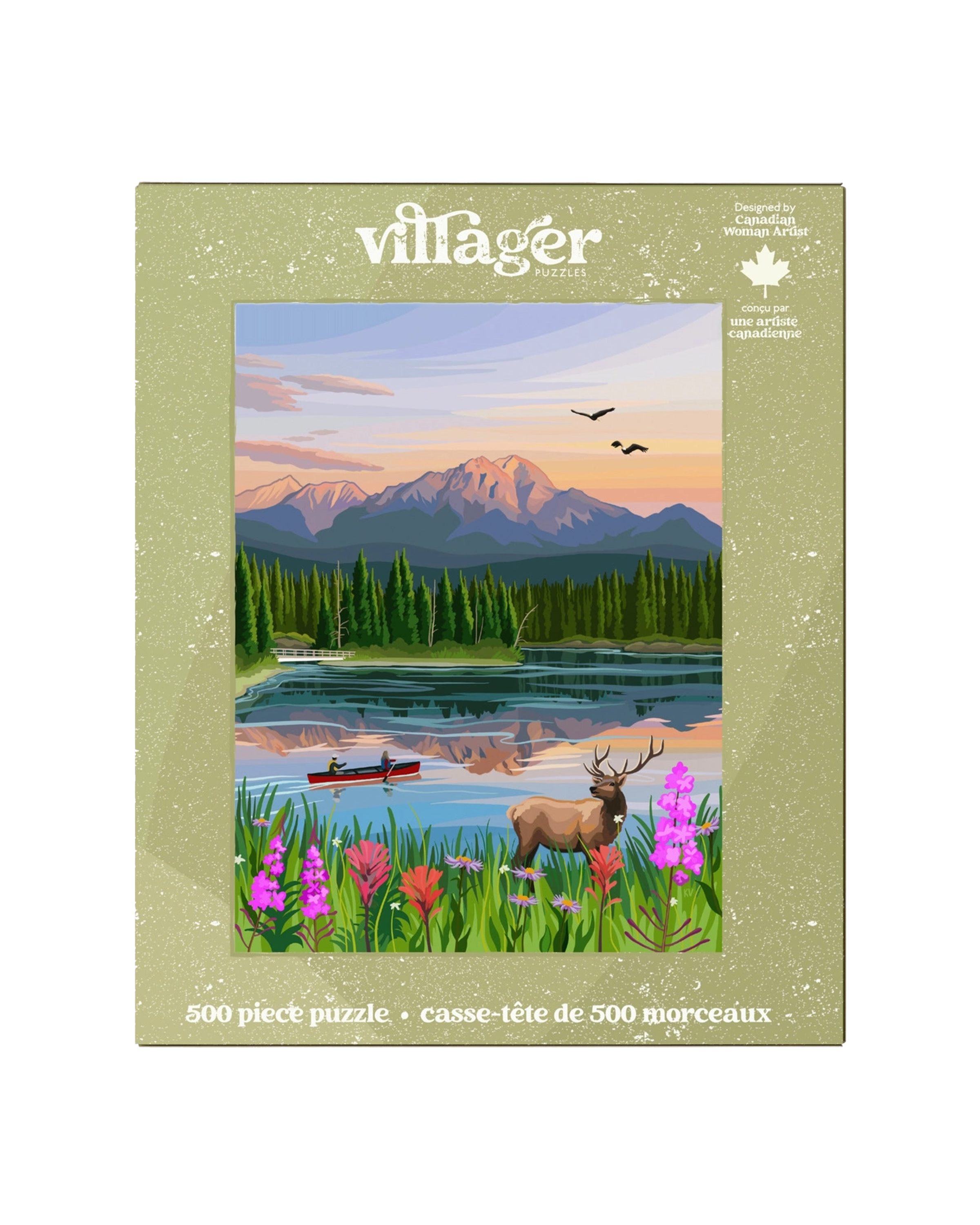 Jasper Flowers 500 Piece Puzzle