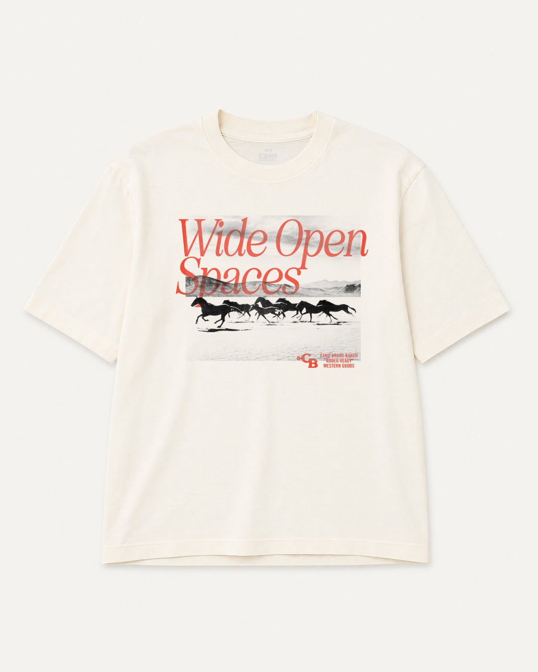 Wide Open Spaces W's Vintage T-Shirt - Off White
