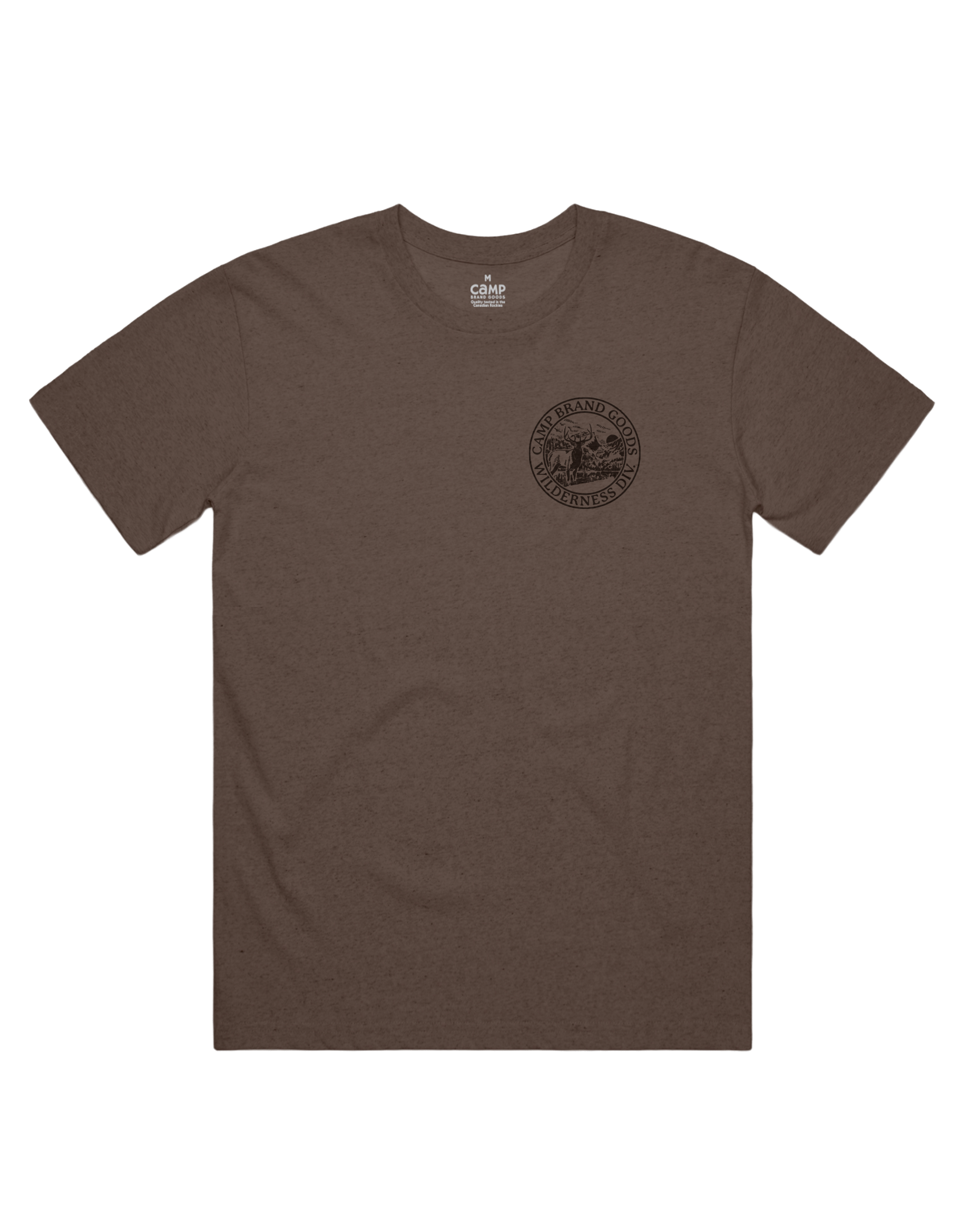 Wilderness Division T-Shirt - Heather Brown