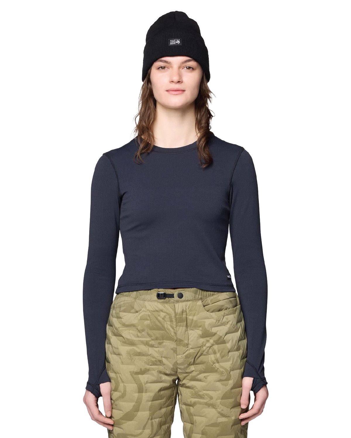 Women's Peak Knit Long Sleeve - Black